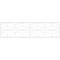 Ekena Millwork Set of Four Panels for 94 1/2"W x 24 1/4"H Pueblo Fretwork Wainscot Wall Paneling WPKP12X01X47PBL - alternate 4
